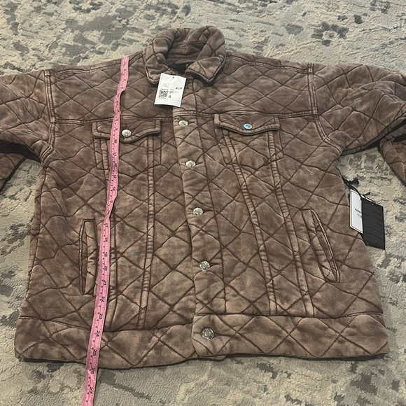 FOREVER 21 Drop Sleeve Quilted Jacket NWT - Picture 9 of 11